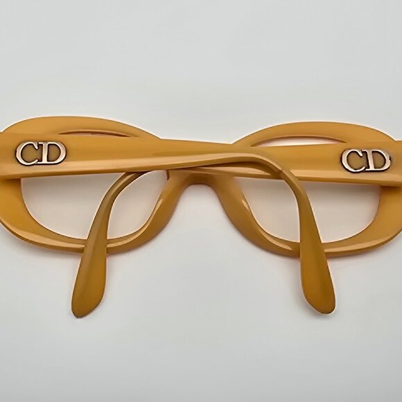 Christian Dior 2957 70 Yellow Eyeglasses Frame w/ Case Austria 51-20-120 - Picture 11 of 16